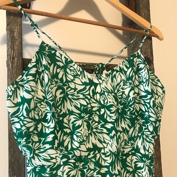 Lulu’s Green/White Floral Mini Dress - Picture 2 of 5